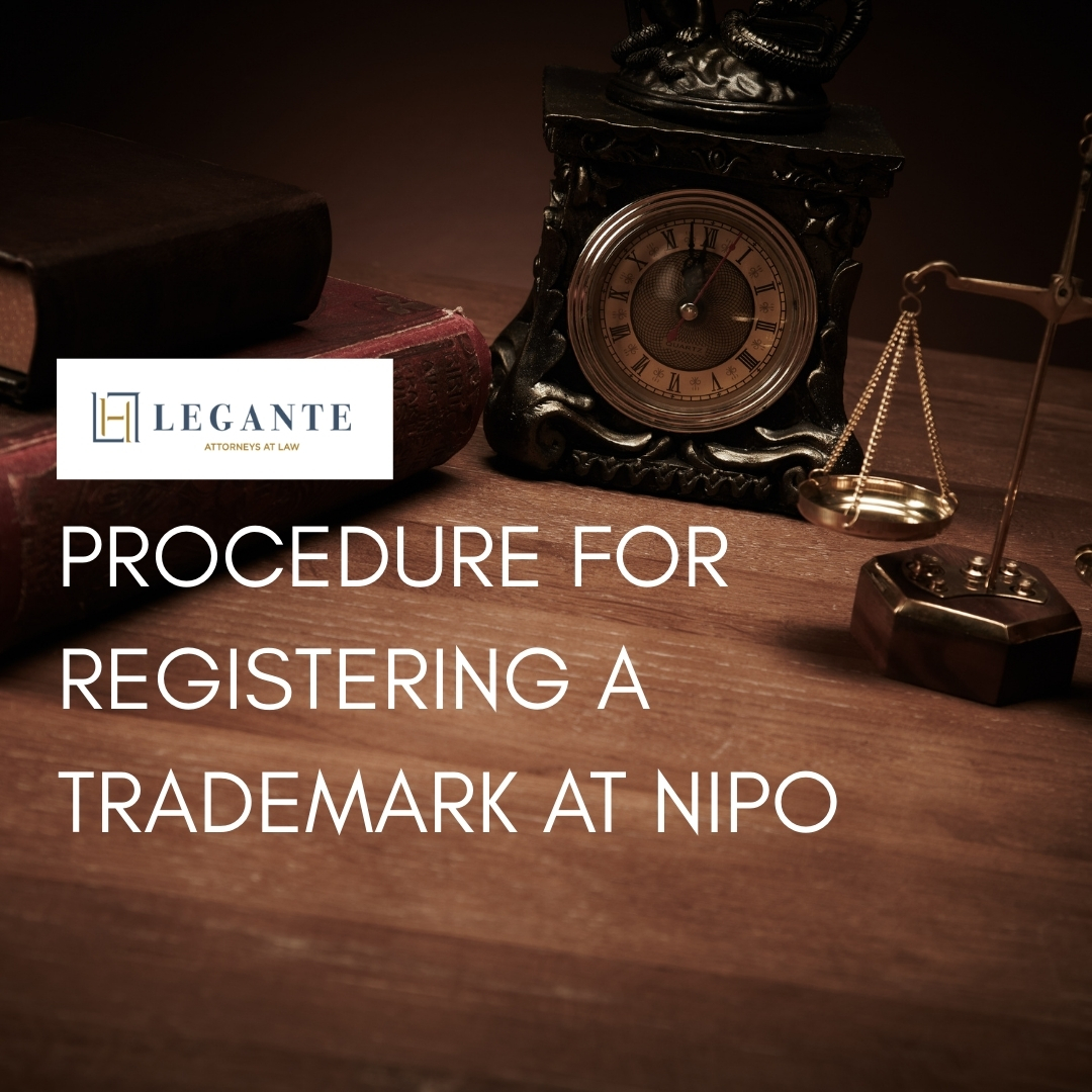 PROCEDURE FOR REGISTERING A TRADEMARK AT NIPO